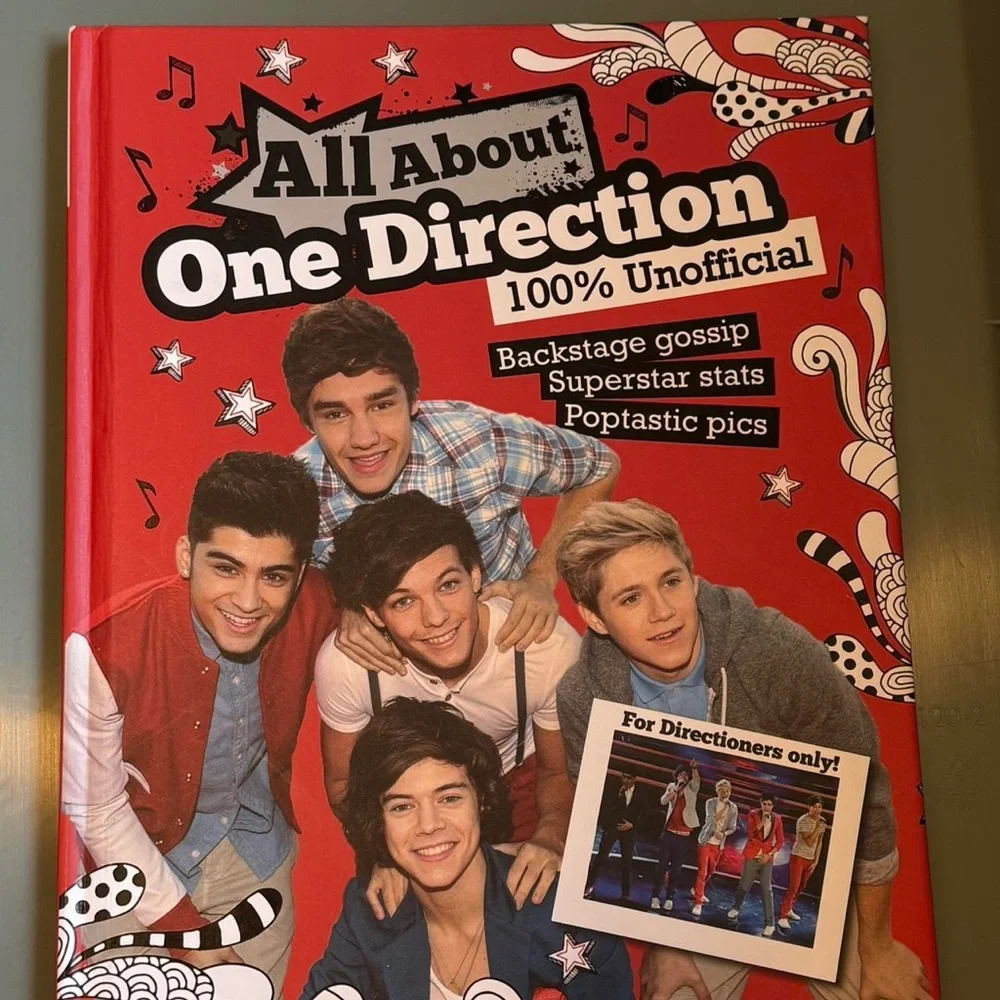 Red One Direction Book - Picture 2 of 4